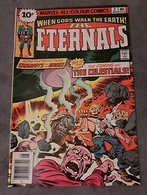 Buy Marvel Comics #2 Group When Gods Walk The Earth The Eternals (TheCelestials!) • 16£