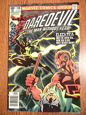 Buy Daredevil #168 Hot Key Newsstand Frank Miller Cover F+ 1st Elektra Marvel MCU • 216.97£