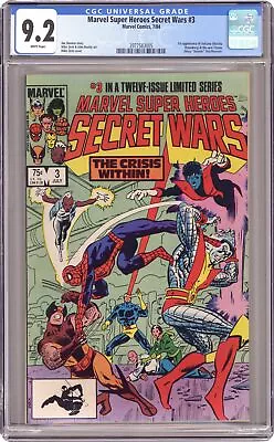Buy Marvel Super Heroes Secret Wars #3D CGC 9.2 1984 3977583005 • 35.58£