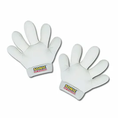 Buy Sonic The Hedgehog Sonic/Tails White Plush Cosplay Gloves • 32.21£