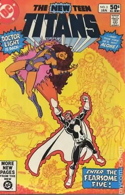 Buy New Teen Titans #3 VG 1981 Stock Image Low Grade • 4.80£