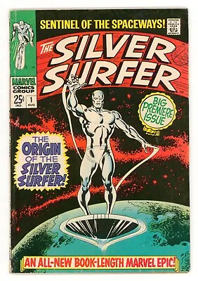 Buy Silver Surfer #1 FN+ 6.5 Origin Story Plus Galactus And Hulk • 549£
