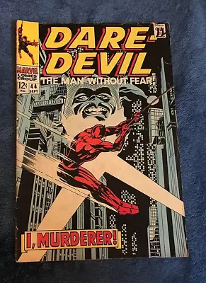 Buy Free P & P; Daredevil #44, Sep 1968;  I, Murderer!  (KG) • 12.99£