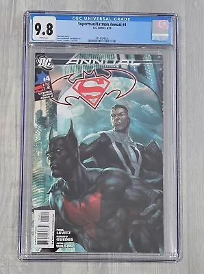 Buy Superman/batman Annual #4 Cgc 9.8 Nm/mt Artgerm Early Batman Beyond Appearance • 158.12£