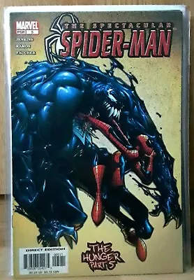 Buy Spectacular Spider-Man #5 *Vs VENOM* (The Hunger) Jenkins VFNM 2003 Marvel Comic • 4.95£