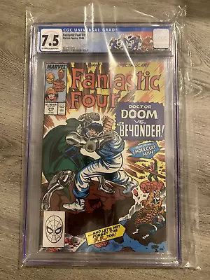 Buy Fantastic Four #319 CGC 7.5 Doctor Doom Vs Beyonder! Marvel 1988 CUSTOM LABEL • 47.45£