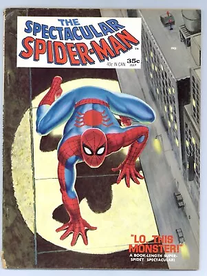 Buy Spectacular Spider-Man Magazine 1 (VG+) ORIGIN RETOLD Romita Everett 1968 Y479 • 21.34£