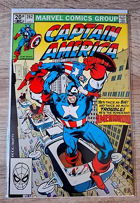 Buy Captain America #262 (1981) Bronze Age-Marvel Comics Listing #234 To #379 VF+ • 3.25£
