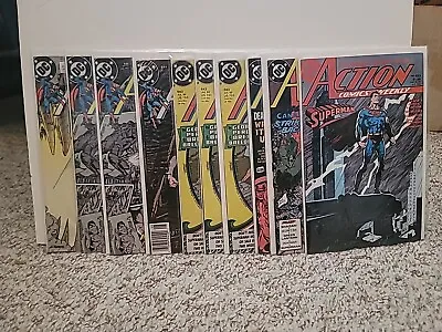 Buy Action Comics 10 Issue Lot 623-646 • 7.17£