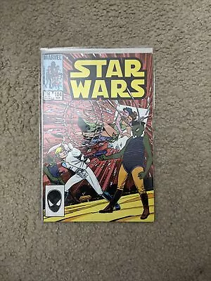 Buy Star Wars #104 Marvel 1985 1986 Near End Of Series Low Print Run Htf • 11.92£