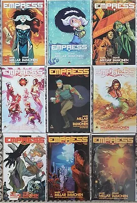 Buy Empress Comics #1-7 ICON - Millar/Immonen & 2x Variants Skottie Young • 10£
