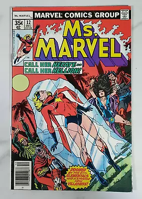 Buy MS MARVEL #12 1977 Carol Danvers HECATE Elementals Starlin Romita Buscema Art • 7.96£