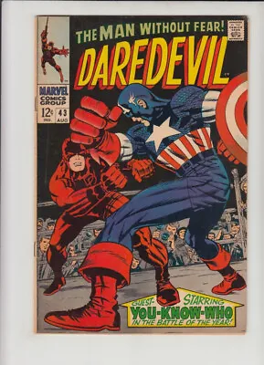 Buy Daredevil #43 Vg/fn • 47.44£