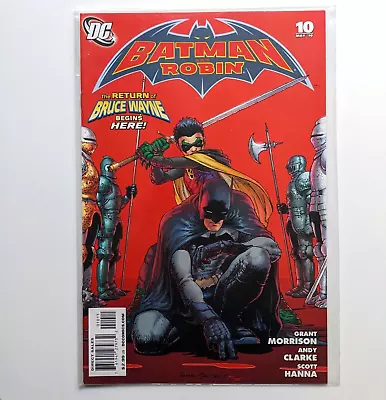 Buy Batman And Robin — #10 — Grant Morrison, Andy Clarke, Hanna [DC Comics May 2010] • 4.99£