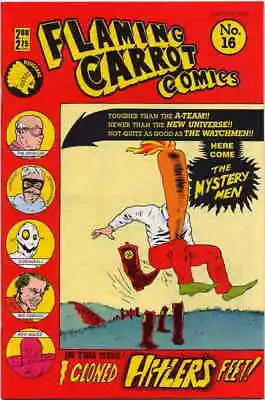 Buy Flaming Carrot Comics #16 FN; Renegade | 1st Mystery Men - We Combine Shipping • 98.03£
