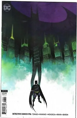 Buy Batman Detective Comics 996 Cover B Variant 2019 Tomasi Mahnke Mendoza Irwin DC • 10.61£
