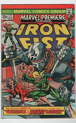 Buy Marvel Premiere #21 1st App Appearance Misty Knight Iron Fist 1974 Comics • 35.56£
