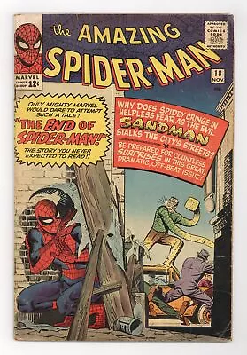 Buy Amazing Spider-Man #18 GD 2.0 1964 • 118.59£