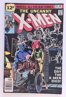 Buy The Uncanny X-Men #114 1978 Marvel (UK Price) 6.0 FN (estimate) DETAILED PHOTOS • 8.90£