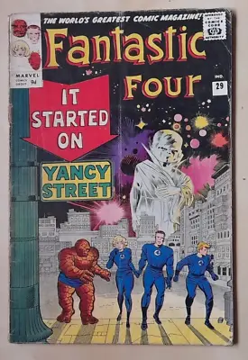 Buy Fantastic Four 29 G/VG 3.0 Yancy Street • 75£