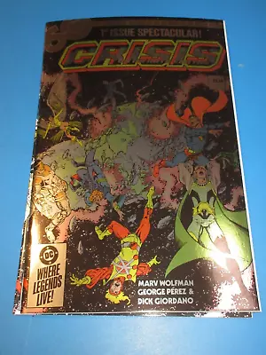 Buy Crisis On Infinite Earths #1 Facsimile Reprint Foil Variant NM Gem  Wow • 7.11£