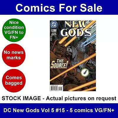 Buy DC New Gods Vol 5 #15 - 5 Comics VG/FN+ • 2.99£