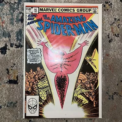 Buy AMAZING SPIDER-MAN ANNUAL #16 NM 1982 1st Monica Rambeau Ms. Marvel Photon • 39.94£