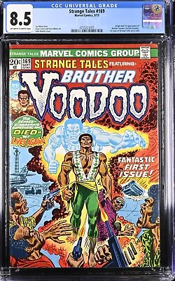 Buy Strange Tales 169 CGC 8.5 1st Appearance Of Brother Voodoo (Jericho Drumm) • 563£