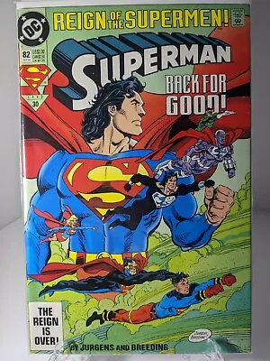 Buy Superman #82 (1993) Steel. Eradicator. Superboy. Supergirl. 12 PICTURES ===== • 3.63£