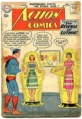 Buy Action Comics #259 1959- Superman- Supergirl-Luthor Reading Copy • 17.57£
