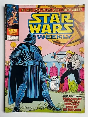 Buy Star Wars Weekly No.87 Vintage Marvel Comics UK. • 2.45£