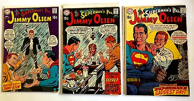 Buy Jimmy Olsen #123 #124 #125    (superman's Pal)  Silver Age 1969 • 11.85£