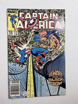 Buy Captain America #292 (1984) 1st Full App. Black Crow In 9.4 Near Mint • 6.38£