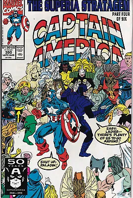 Buy CAPTAIN AMERICA Vol. 1 #390 Late August 1991 MARVEL Comics - Paladin • 25.49£