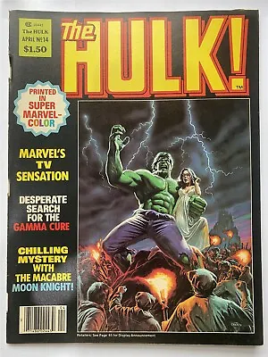 Buy THE RAMPAGING HULK #14 Sienkiewicz Moon Knight Marvel Magazine 1979 FN/VF • 14.95£