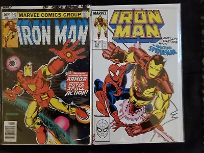 Buy Iron Man #142, #234 (Marvel Comics)  1st Space Armor/Spiderman • 13.38£
