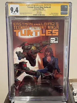 Buy Teenage Mutant Ninja Turtles #2 CGCSS 9.4 Signed By Kevin Eastman (3rd Print) 🔑 • 139£