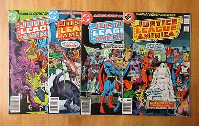 Buy Lot Of *4* JUSTICE LEAGUE OF AMERICA: #171, 173, 174, 175 *Newsstands!* (VF/NM) • 18.94£