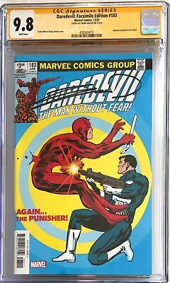 Buy Daredevil #183 Facsimile CGC SS 9.8 Signed By Frank Miller • 127.92£