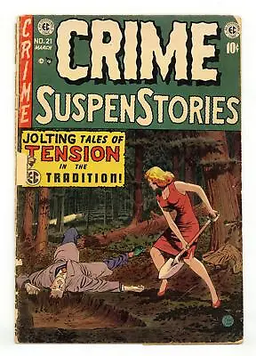 Buy Crime Suspenstories #21 PR 0.5 1954 • 118.31£