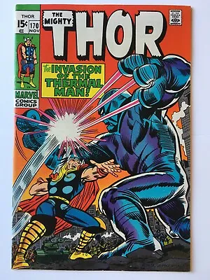 Buy The Mighty Thor #170 VFN (8.0) MARVEL ( Vol 1 1969) Kirby • 32£