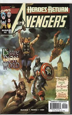 Buy Avengers #2 (NM)`98 Busiek/ Perez  (Cover B) • 3.25£