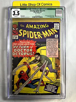 Buy Amazing Spider-man (1963) #11 Cgc 3.5 Green Label • 237.48£