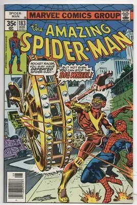 Buy Amazing SPIDER-MAN #183, VF/NM, Big Wheel, Marv Wolfman, 1963, Ross Andru • 20.10£