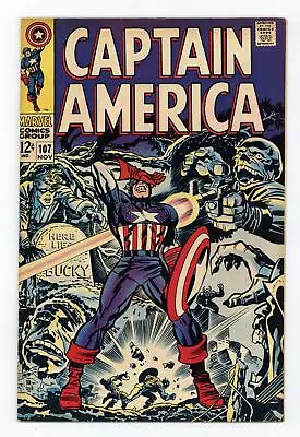 Buy Captain America #107 VG+ 4.5 1968 • 22.39£