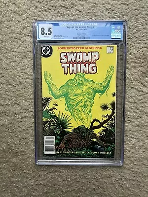 Buy Saga Of The Swamp Thing #37 CGC 8.5 1st App Of Constantine (1985)  Newsstand • 259.84£