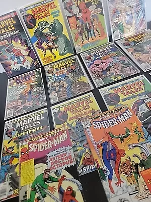 Buy BIG Lot Of 15 Marvel Tales Starring Spider Man #50 - 152 -1976+ Marvel Comics • 24.09£