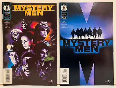 Buy 93859 MYSTERY MEN Movie Adaptation #1 And 2 (Ver. USA) - Dark Horse • 17.17£