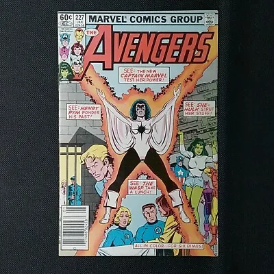 Buy Avengers # 227 Newsstand Monica Rambeau Joins Avengers Marvel Comics 1982 VF 8.0 • 8.01£
