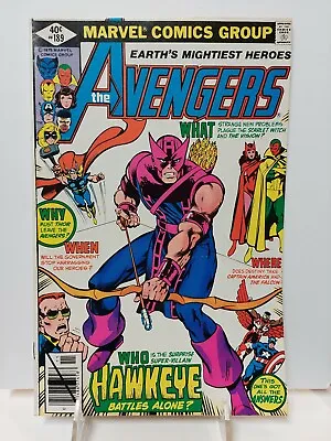 Buy Avengers #189          Marvel 1979              (F343) • 11.85£